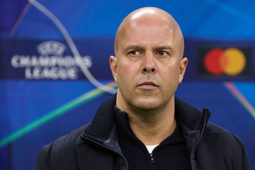 Liverpool head coach Arne Slot