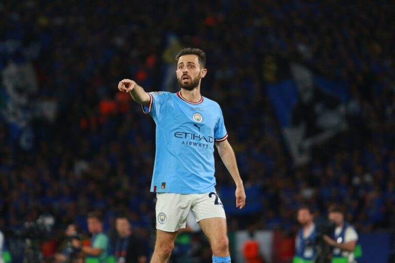 Manchester City captain Bernardo Silva