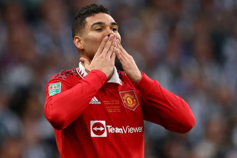 Manchester United midfielder Casemiro