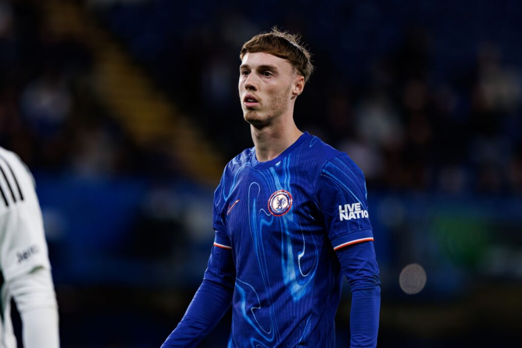 Chelsea midfielder Cole Palmer