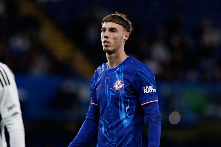 Chelsea midfielder Cole Palmer