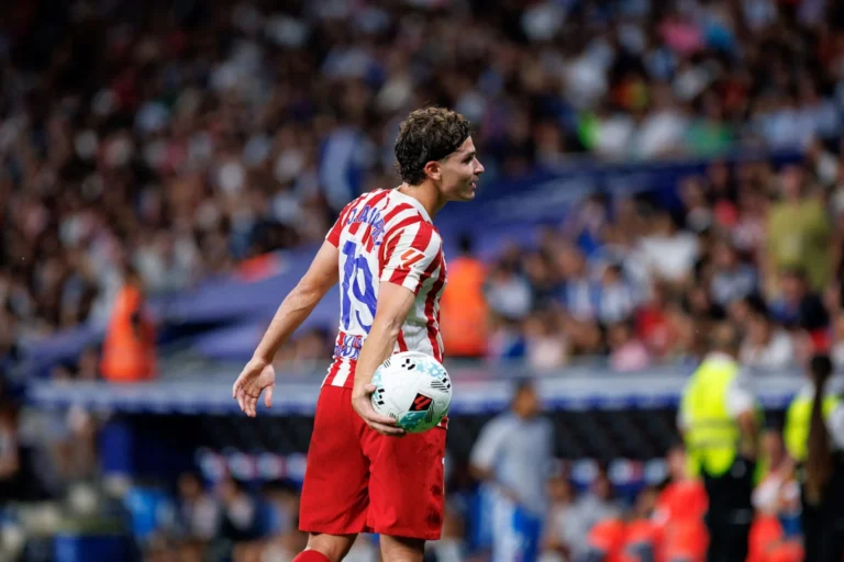 Atletico Madrid striker Julian Alvarez