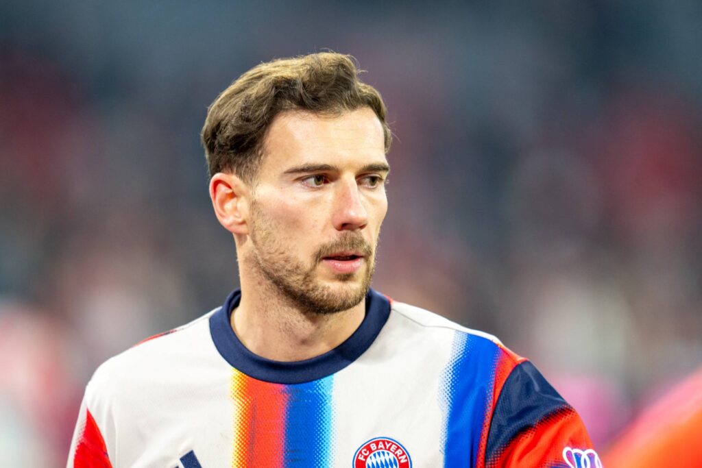 Bayern Munich's Leon Goretzka