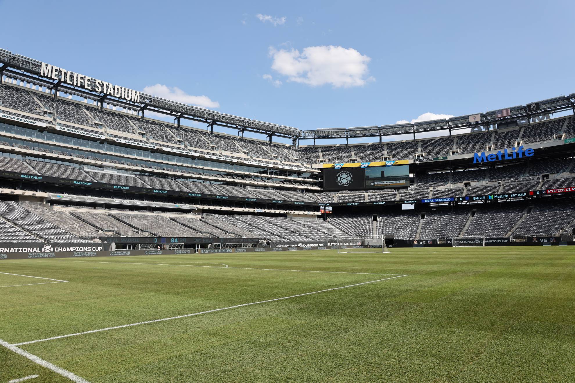 MetLife Stadium Atletico vs Real Madrid 2019