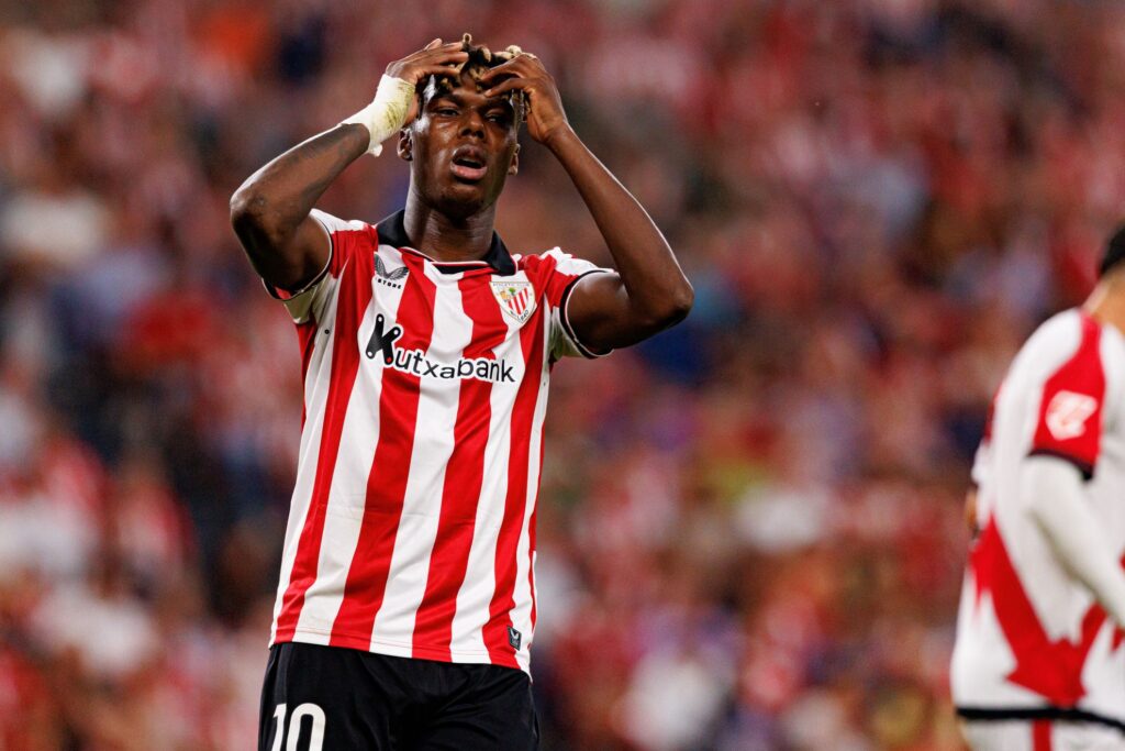 Athletic Club winger Nico Williams