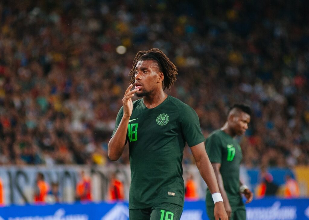 Alexi Iwobi of Fulham and Nigeria