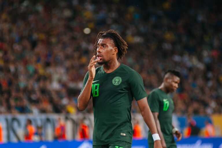 Alexi Iwobi of Fulham and Nigeria