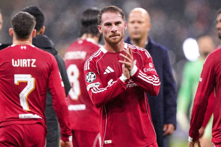 Liverpool midfielder Alexis Mac Allister