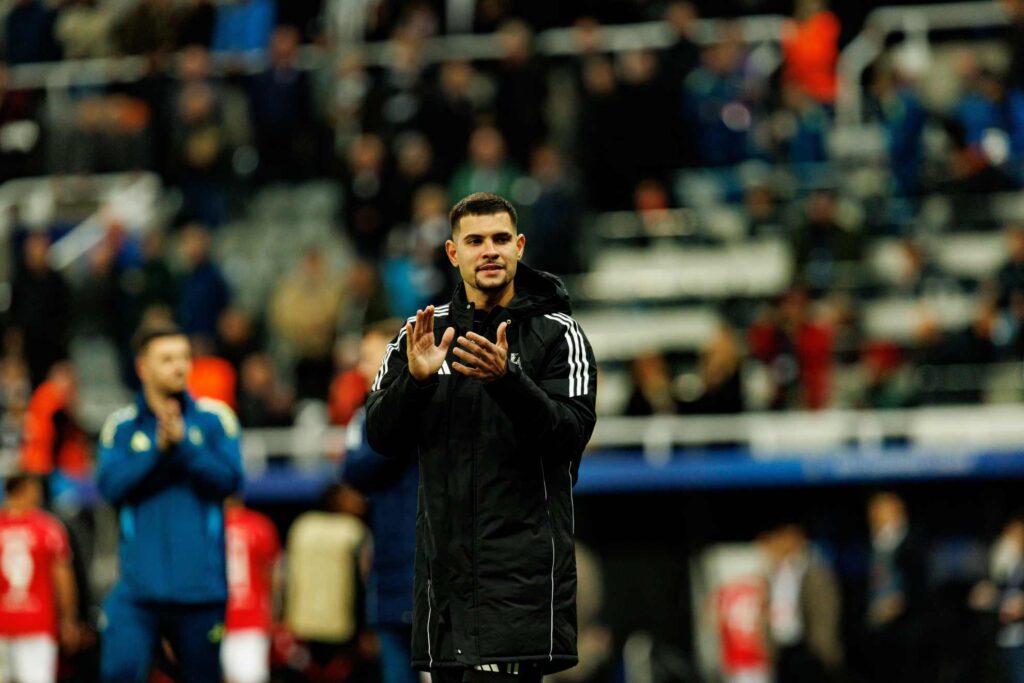 Bruno Guimaraes applauds Newcastle fans
