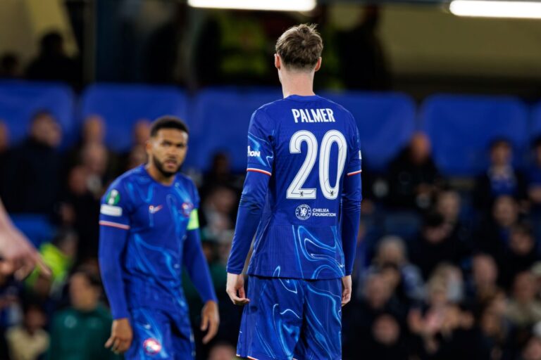 Chelsea pair Cole Palmer and Reece James