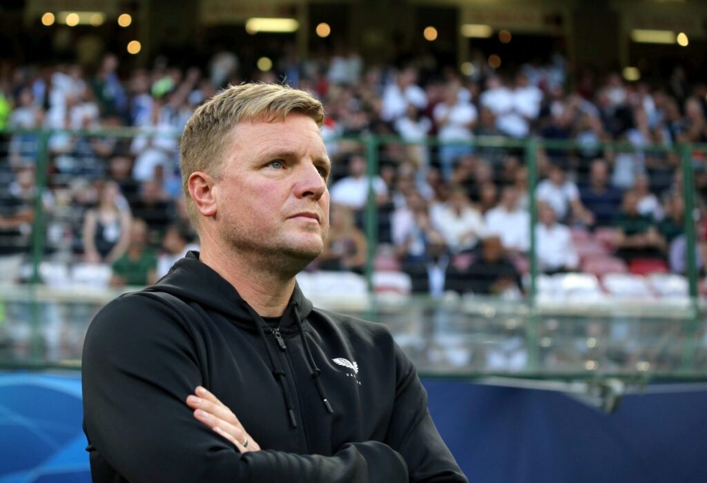 Newcastle United manager Eddie Howe