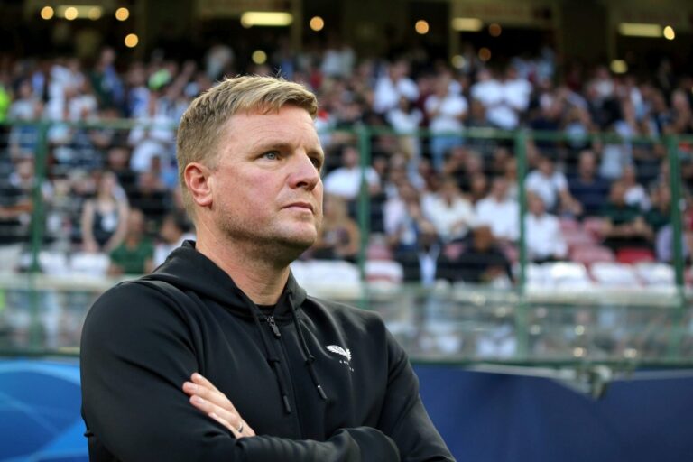 Newcastle United manager Eddie Howe