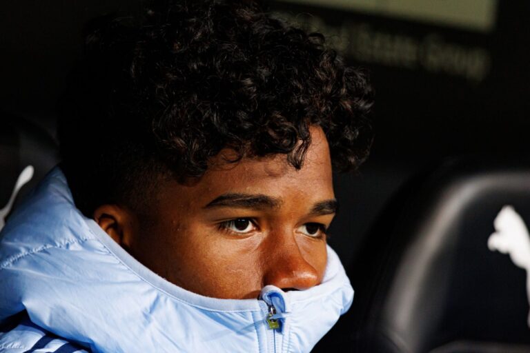 Endrick had a tough night with Lyon against Strasbourg