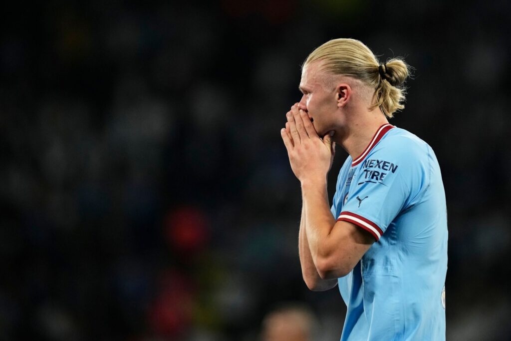 Manchester City striker Erling Haaland