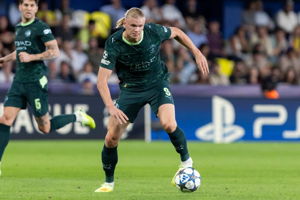 Manchester City forward Erling Haaland