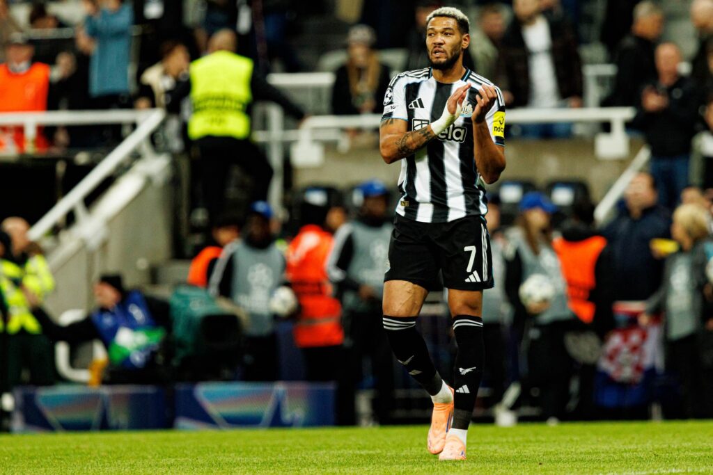 Newcastle midfielder Joelinton