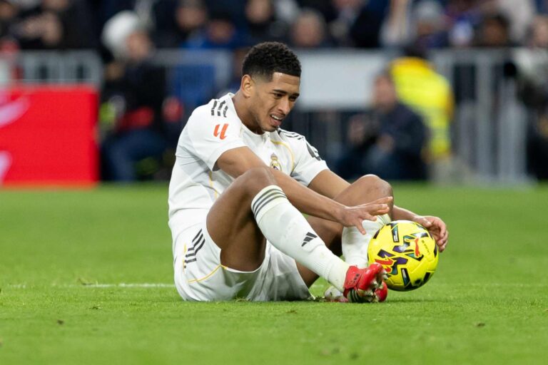 Real Madrid midfielder Jude Bellingham injured