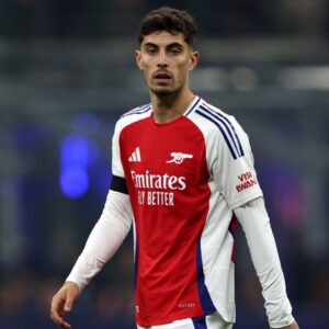 Arsenal suffer injury blow: Kai Havertz ruled out of Tottenham clash