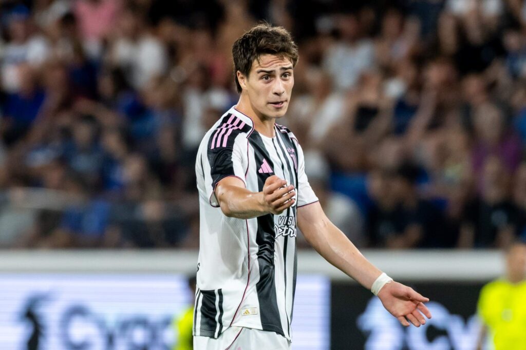 Juventus forward Kenan Yildiz