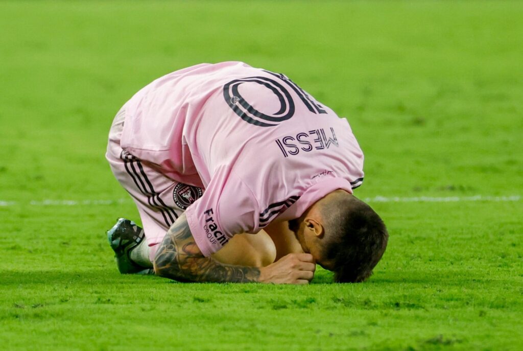 Leo Messi injury