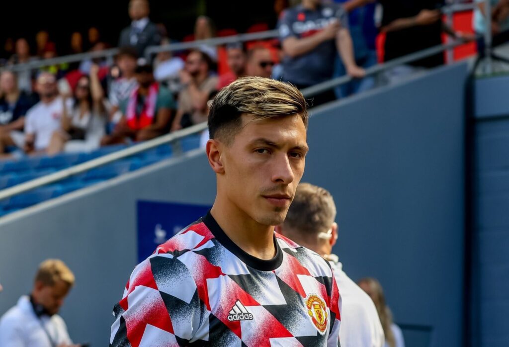 Manchester United defender Lisandro Martinez