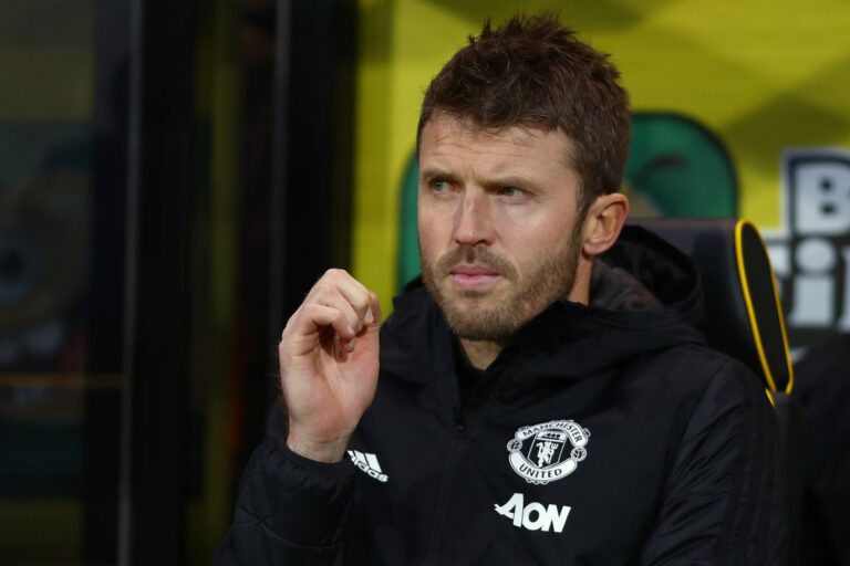 Manchester United head coach Michael Carrick