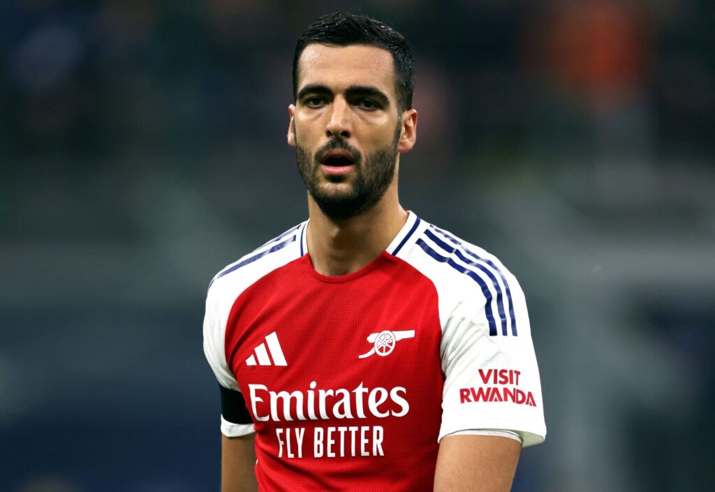 Arsenal midfielder Mikel Merino