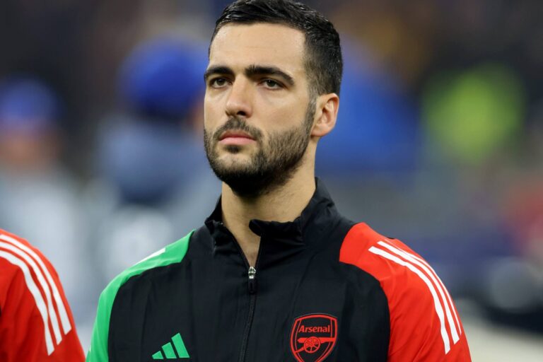 Arsenal midfielder Mikel Merino
