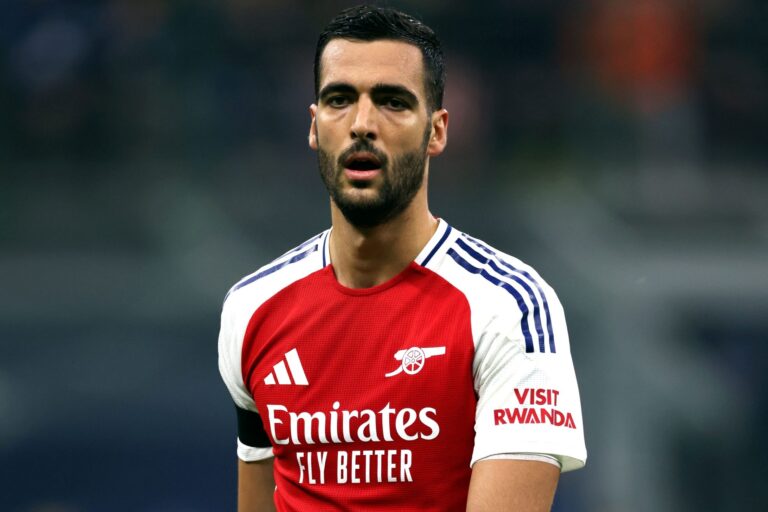 Arsenal midfielder Mikel Merino