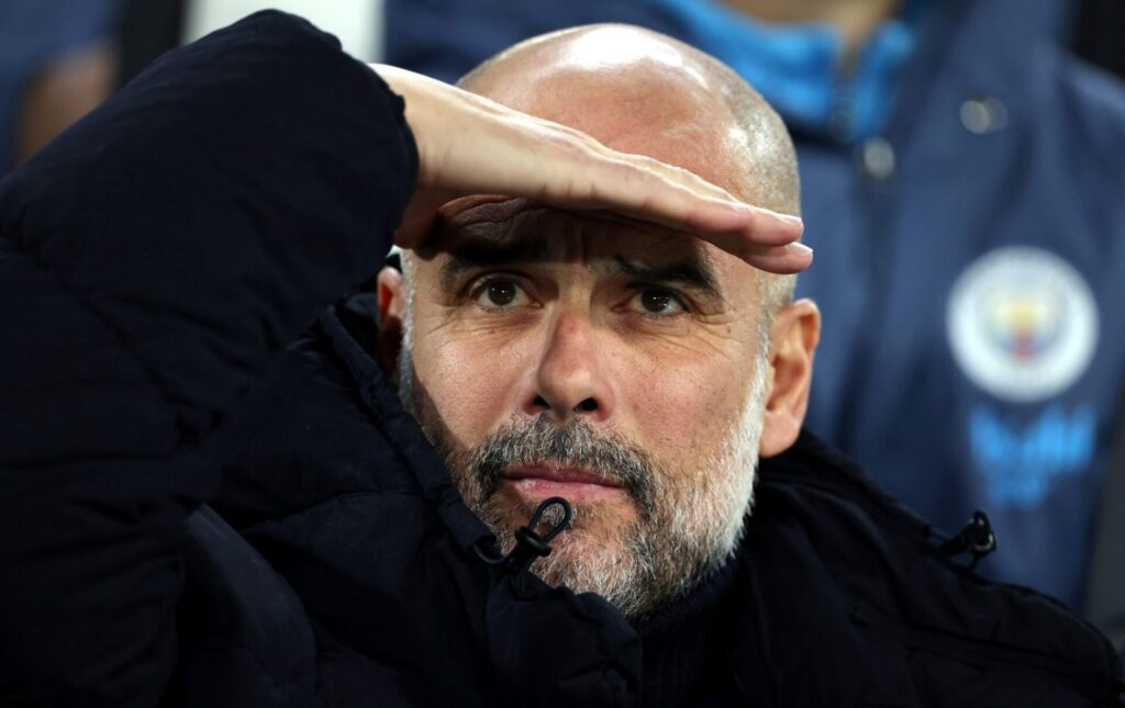 Manchester City manager Pep Guardiola