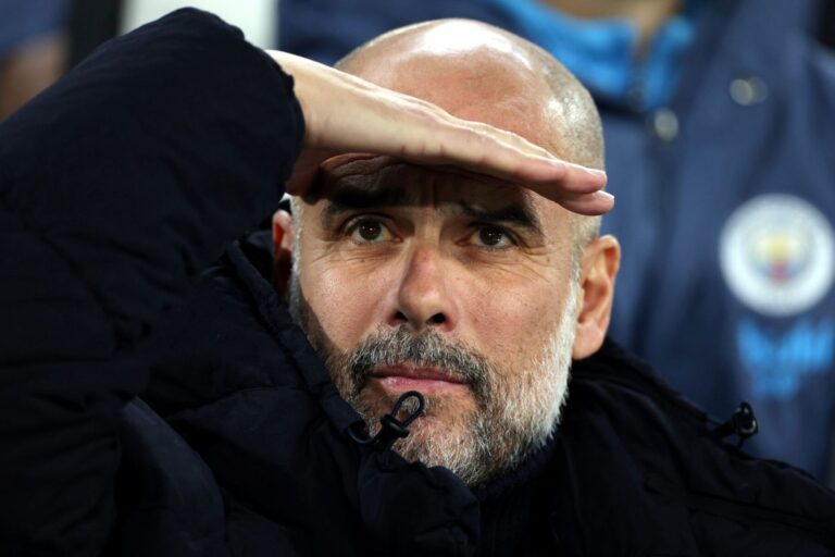 Manchester City manager Pep Guardiola
