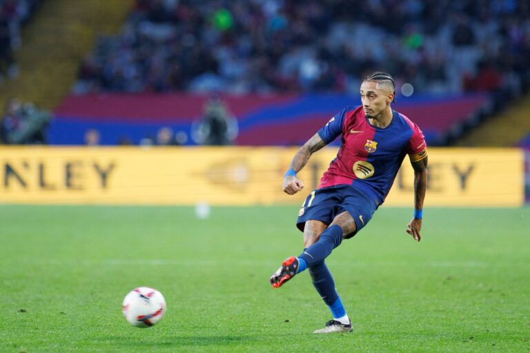 Barcelona forward Raphinha