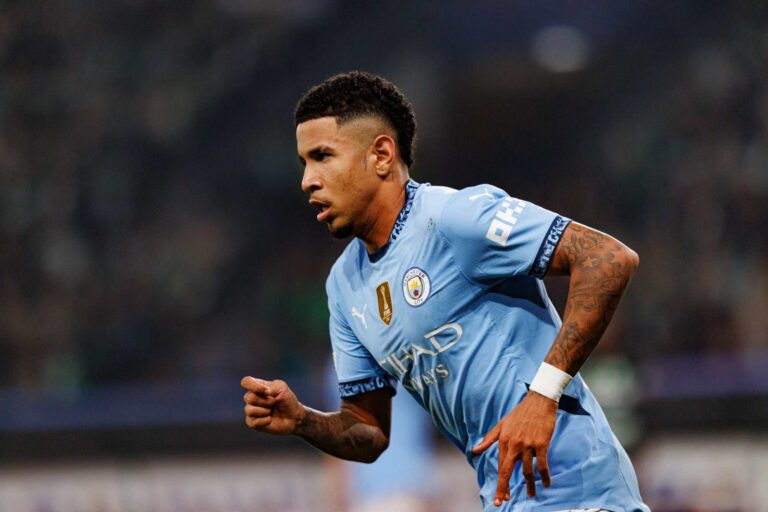 Manchester City winger Savinho