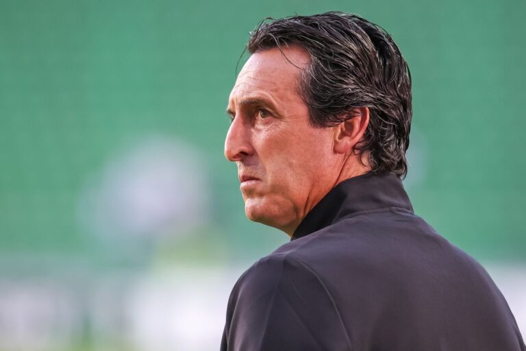 Aston Villa manager Unai Emery