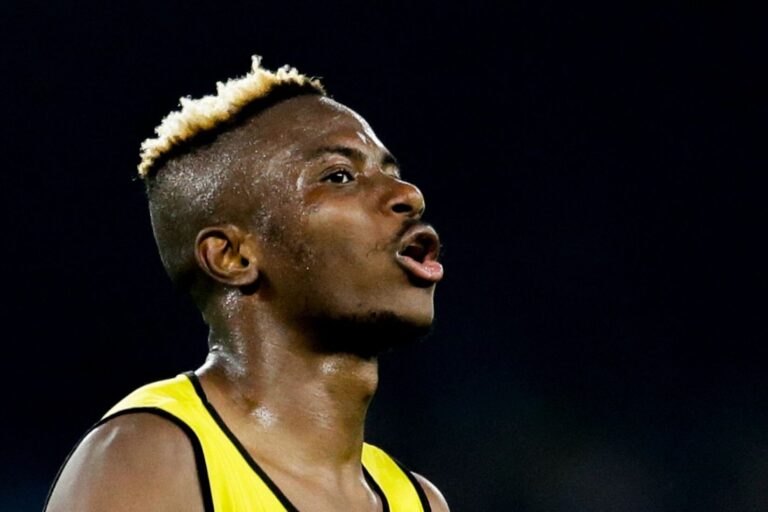 Galatasaray striker Victor Osimhen