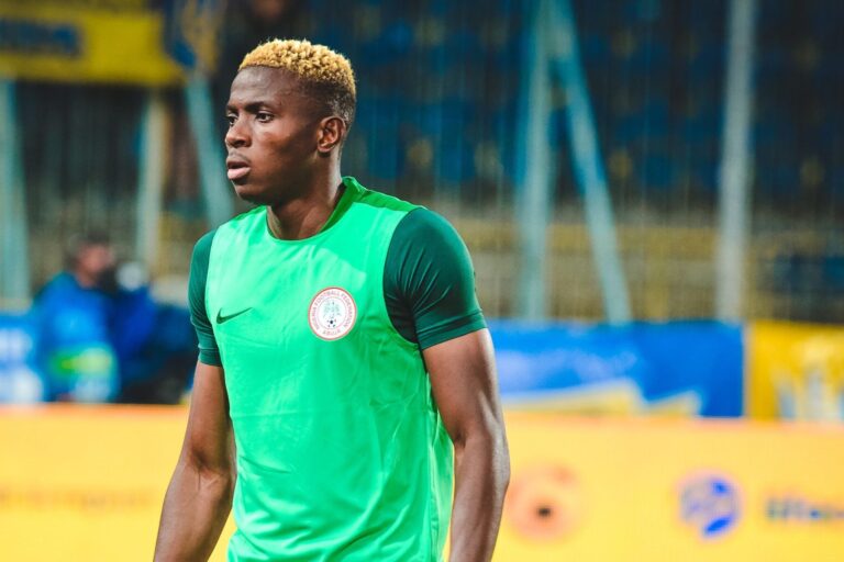 Galatasaray striker Victor Osimhen