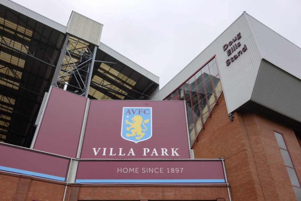 Villa Park, the home of Aston Villa
