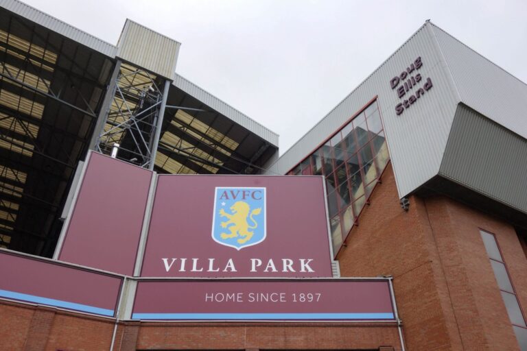 Villa Park, the home of Aston Villa