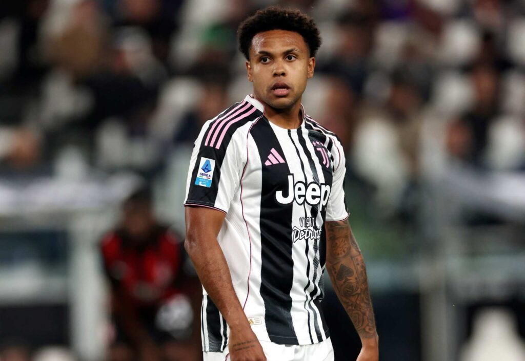 Juventus midfielder Weston McKennie