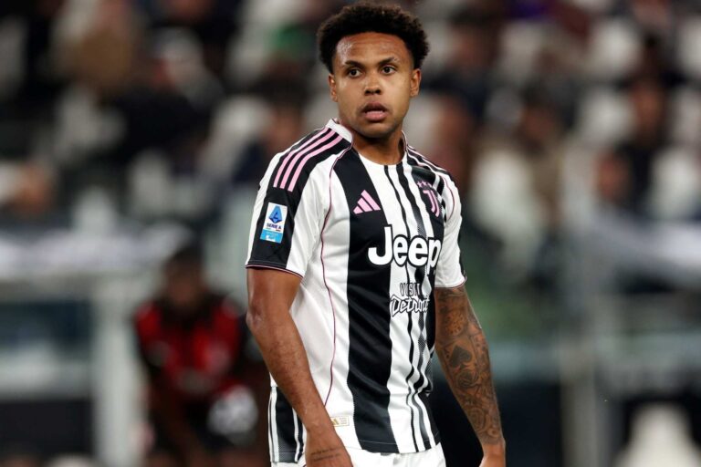 Juventus midfielder Weston McKennie