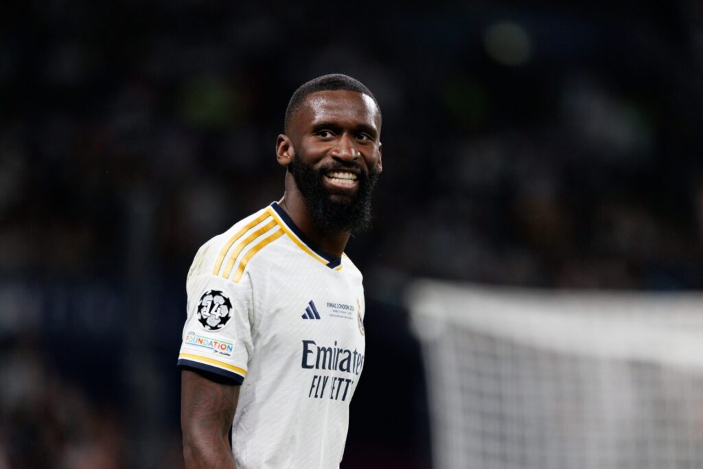 Real Madrid defender Antonio Rudiger