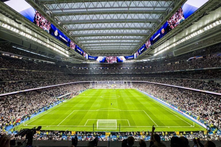 Real Madrid's Estadio Santiago Bernabeu