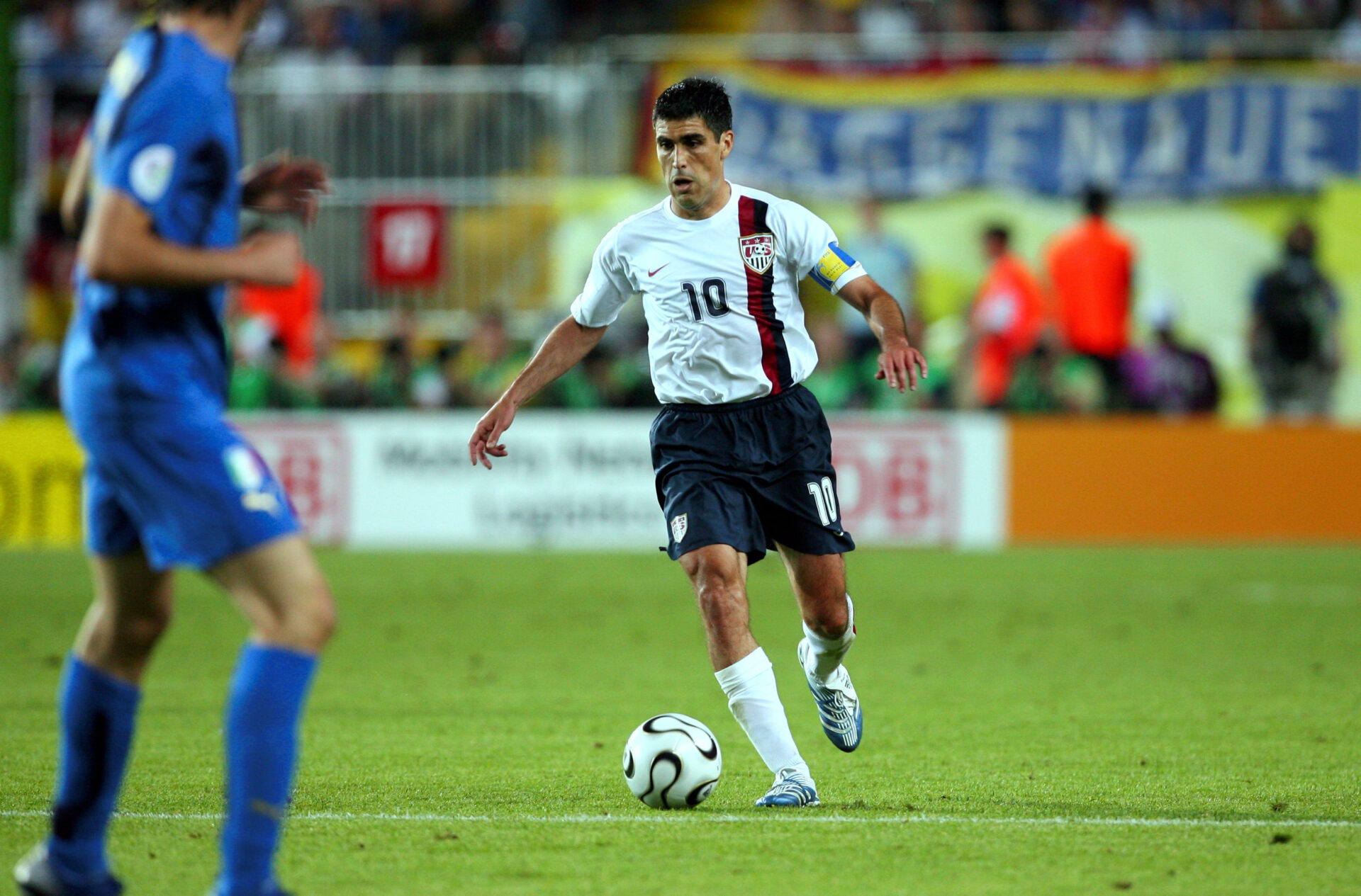 June 17, 2006: Claudio Reyna in action during the 2006 FIFA World Cup Germany Italy v USA