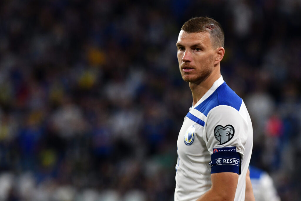 Bosnia and Herzegovina captain Edin Dzeko