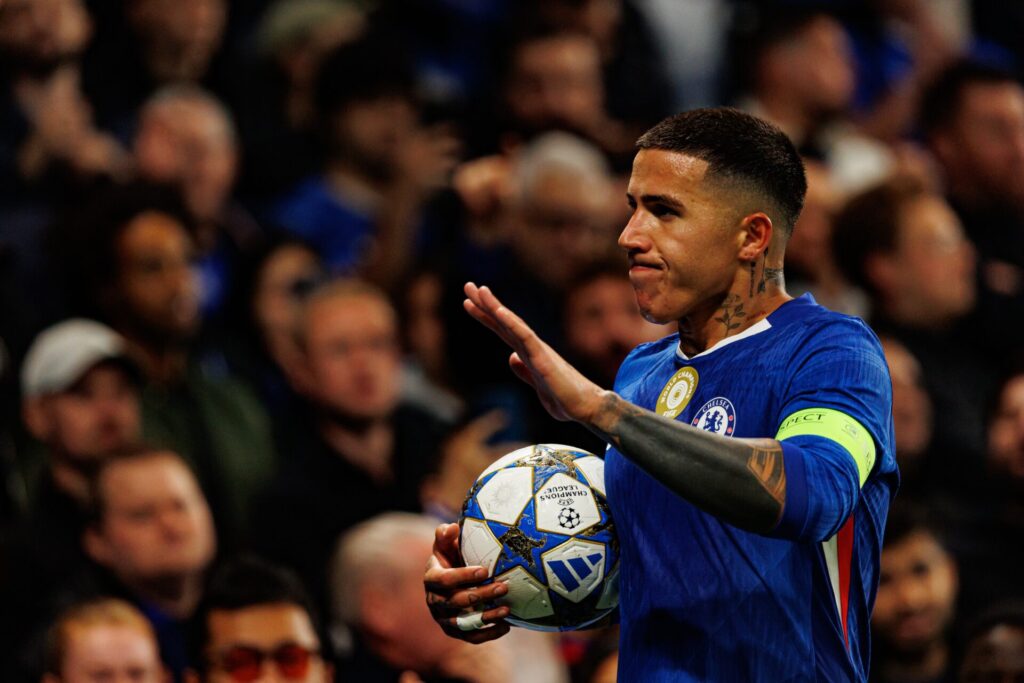 Chelsea midfielder Enzo Fernandez