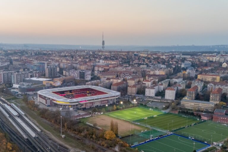 Fortuna Arena in Prague, Czech Republic