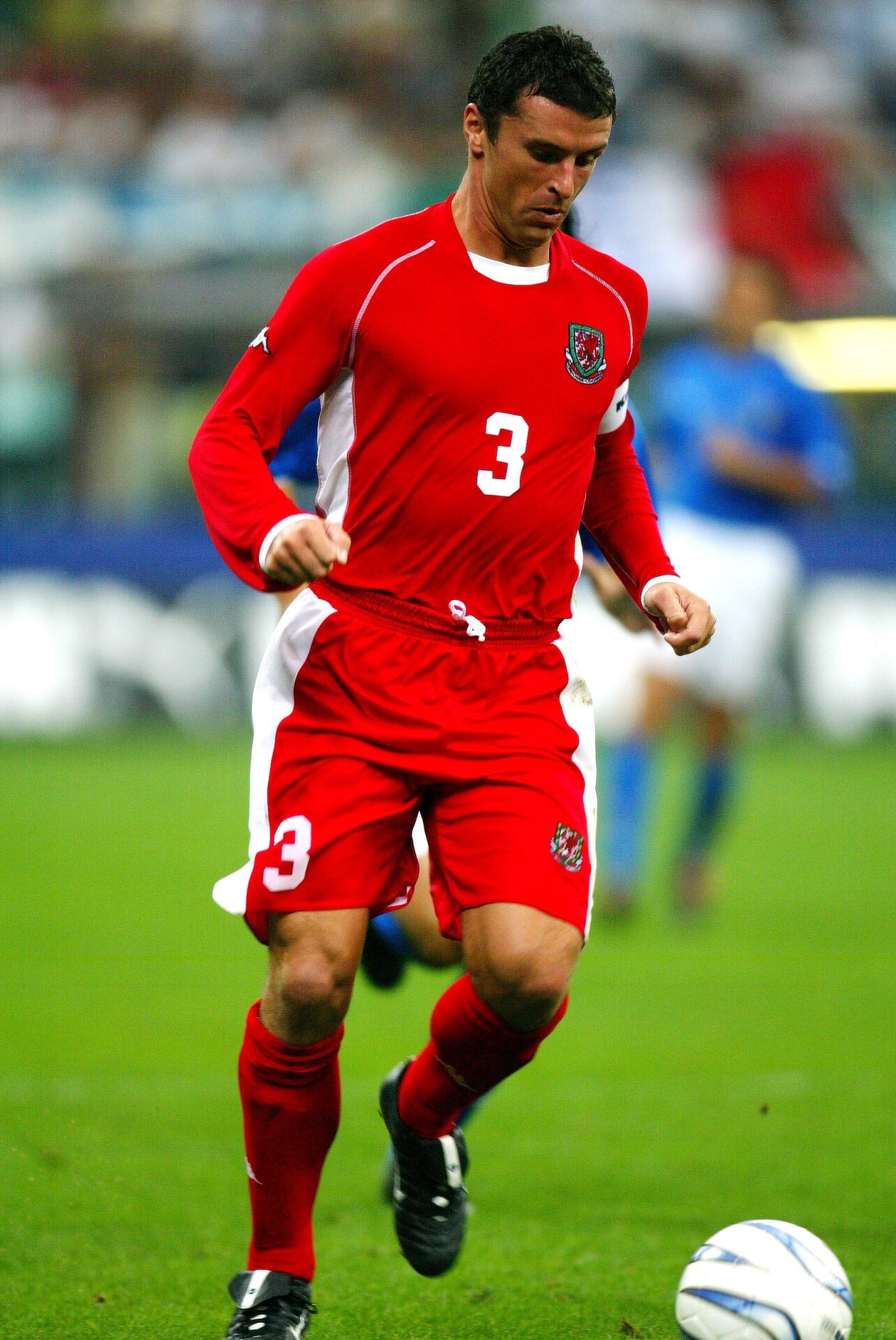 Wales football legend Gary Speed, son of Roger Speed