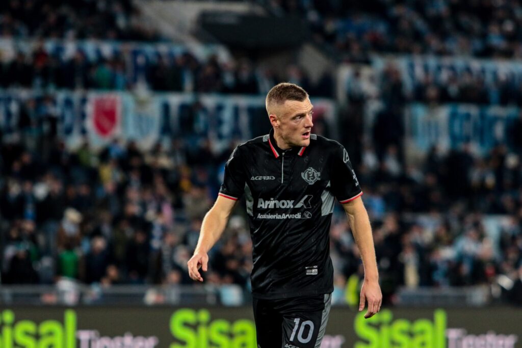 Jamie Vardy playing for Cremonese in Serie A