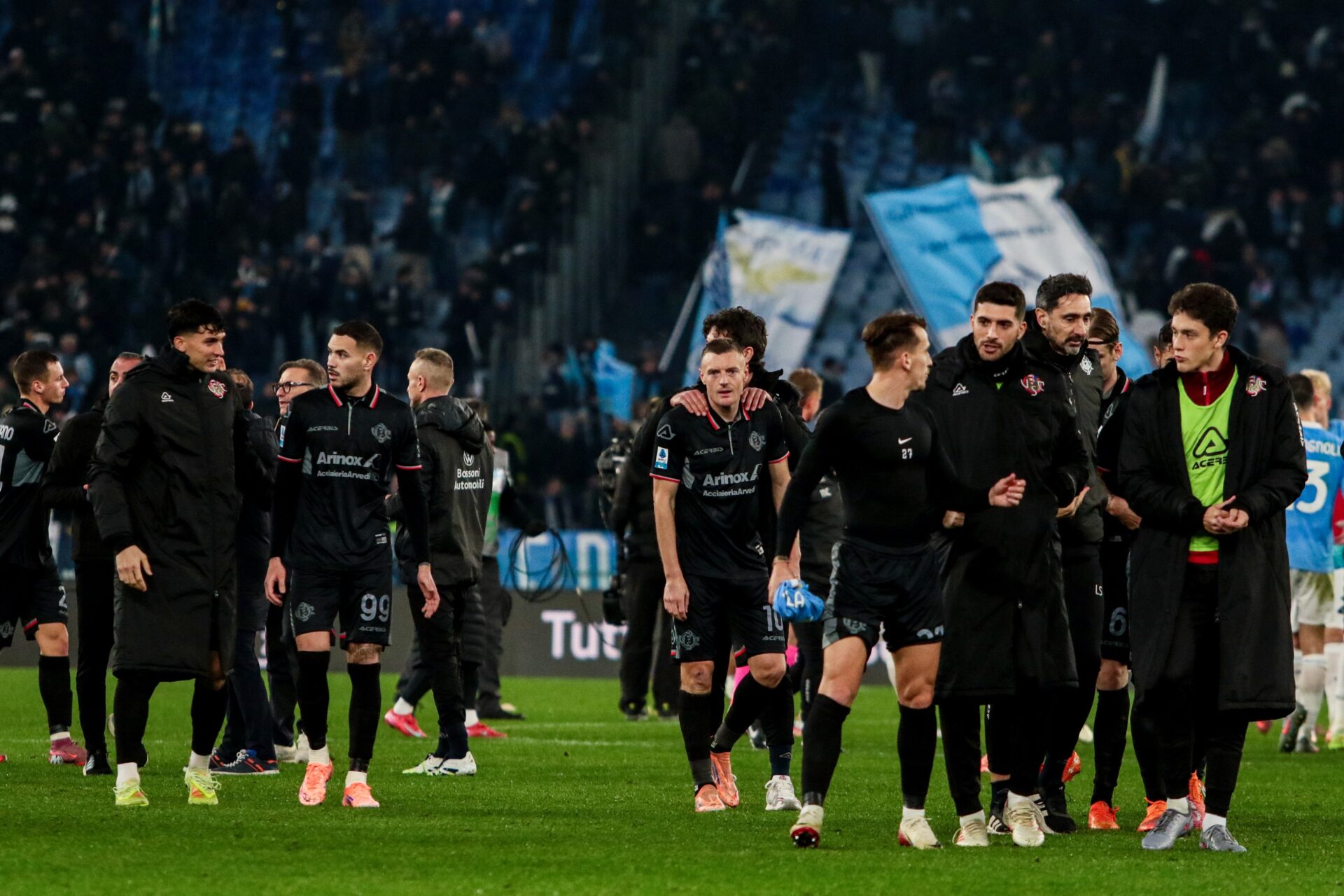 Jamie Vardy of Cremonese during the Serie A 2025-26 football match against Lazio after a 0-0 draw at Stadio Olimpico