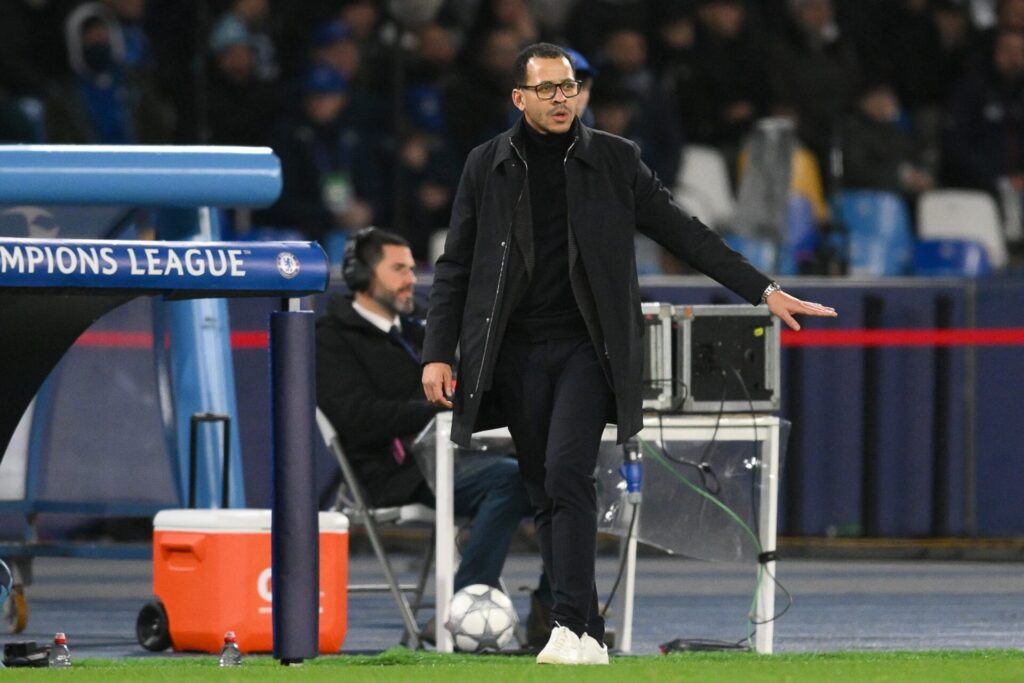 Chelsea manager Liam Rosenior